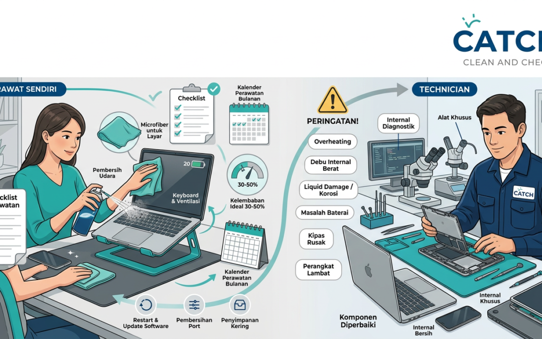 panduan perawatan elektronik